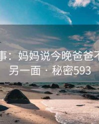 暗中故事：妈妈说今晚爸爸不回家的另一面 · 秘密593